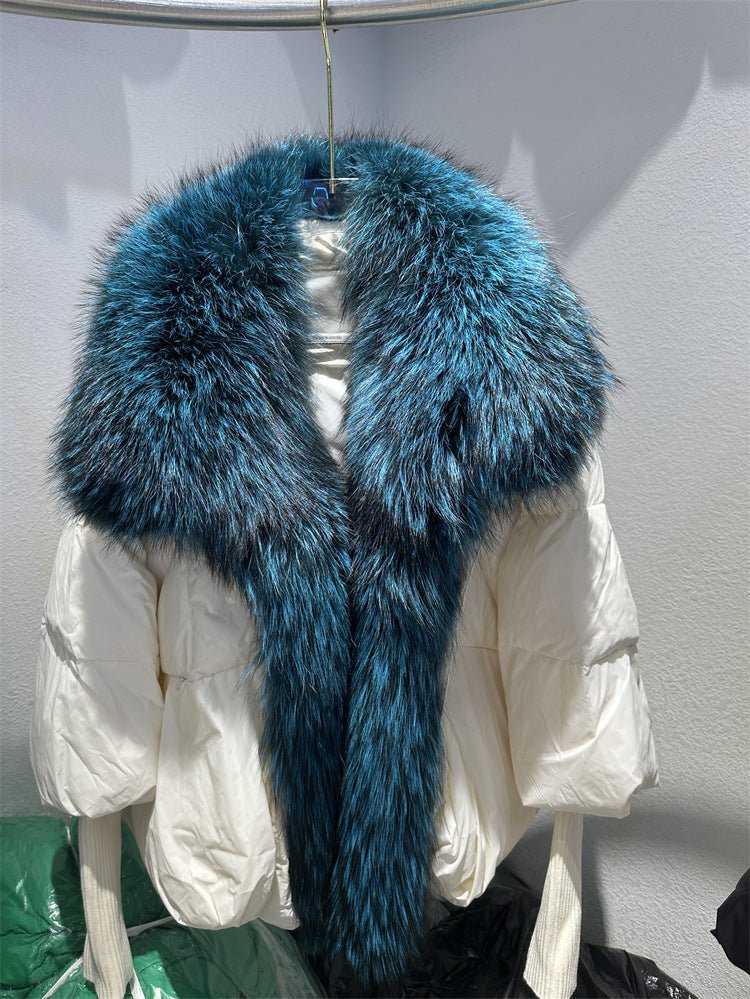 White Duck Down Jacket Niche Design Women's Clothing - IVOIRART.COM