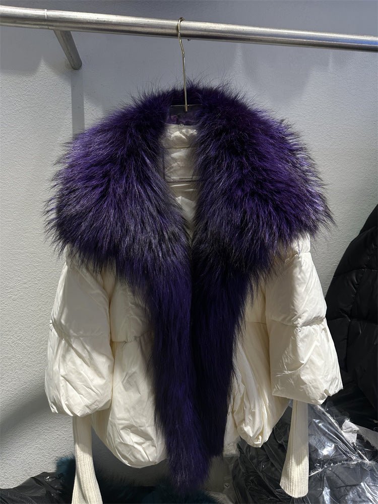 White Duck Down Jacket Niche Design Women's Clothing - IVOIRART.COM