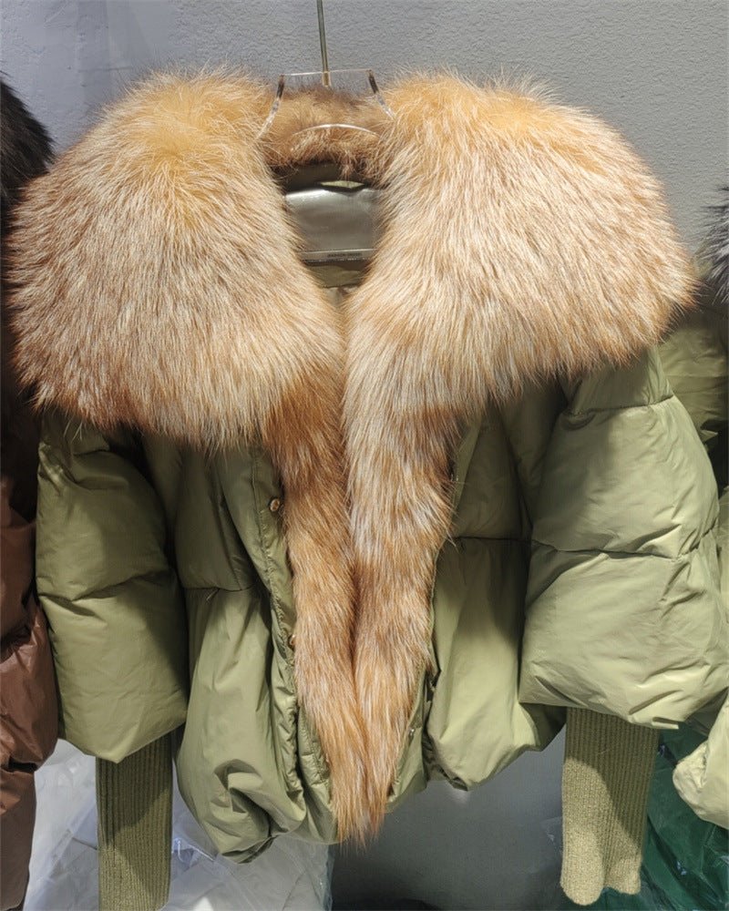 White Duck Down Jacket Niche Design Women's Clothing - IVOIRART.COM
