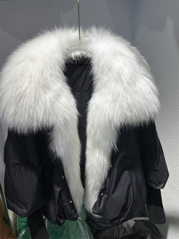 White Duck Down Jacket Niche Design Women's Clothing - IVOIRART.COM