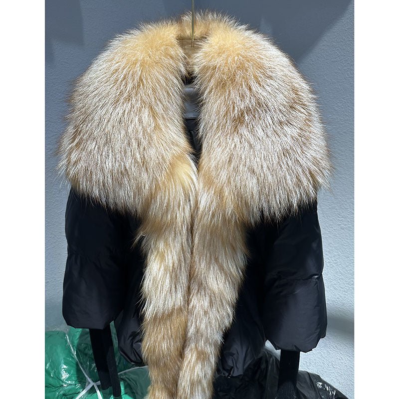 White Duck Down Jacket Niche Design Women's Clothing - IVOIRART.COM