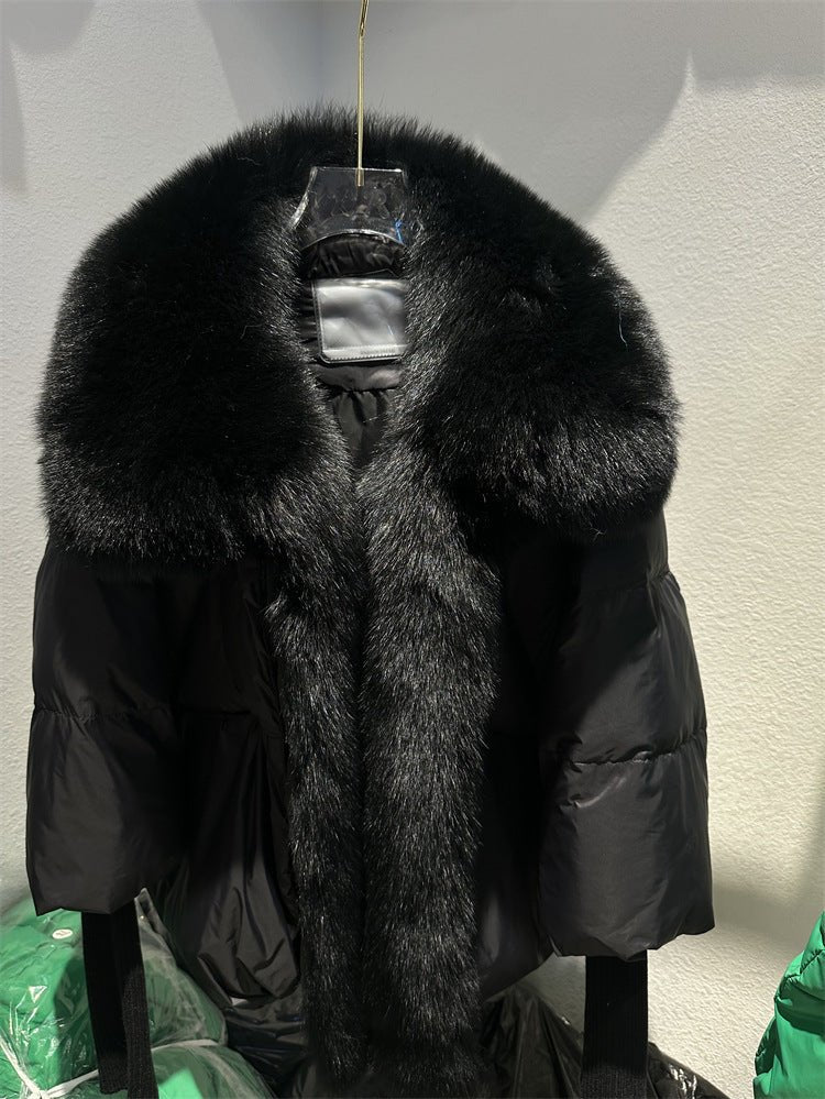 White Duck Down Jacket Niche Design Women's Clothing - IVOIRART.COM