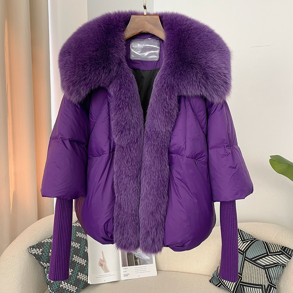White Duck Down Jacket Niche Design Women's Clothing - IVOIRART.COM