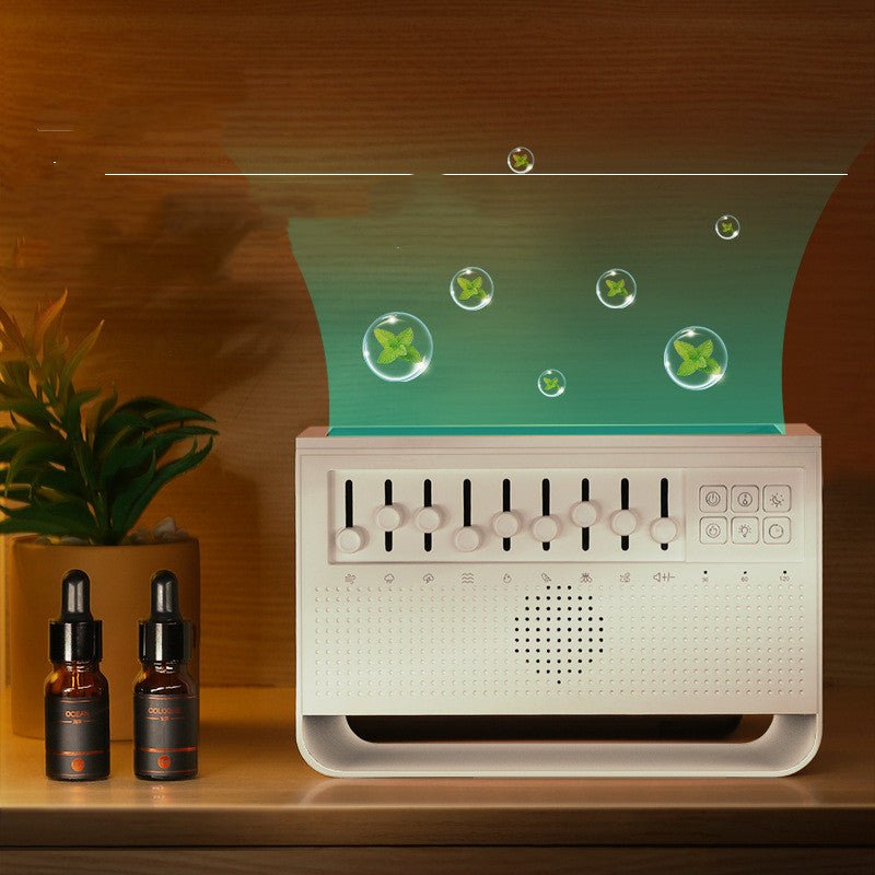 White Noise Simulation Flame Aromatherapy Machine For Household Use - IVOIRART.COM