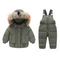 Winter Baby Boy's Down Jacket Suit - IVOIRART.COM
