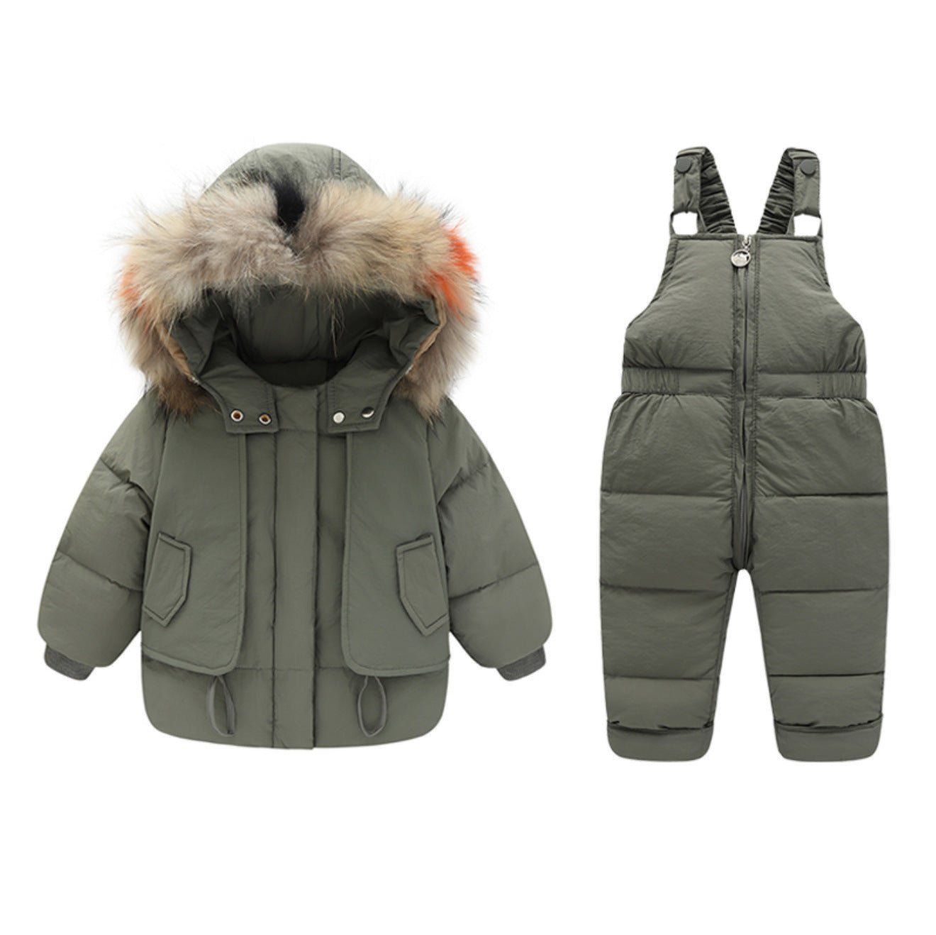 Winter Baby Boy's Down Jacket Suit - IVOIRART.COM