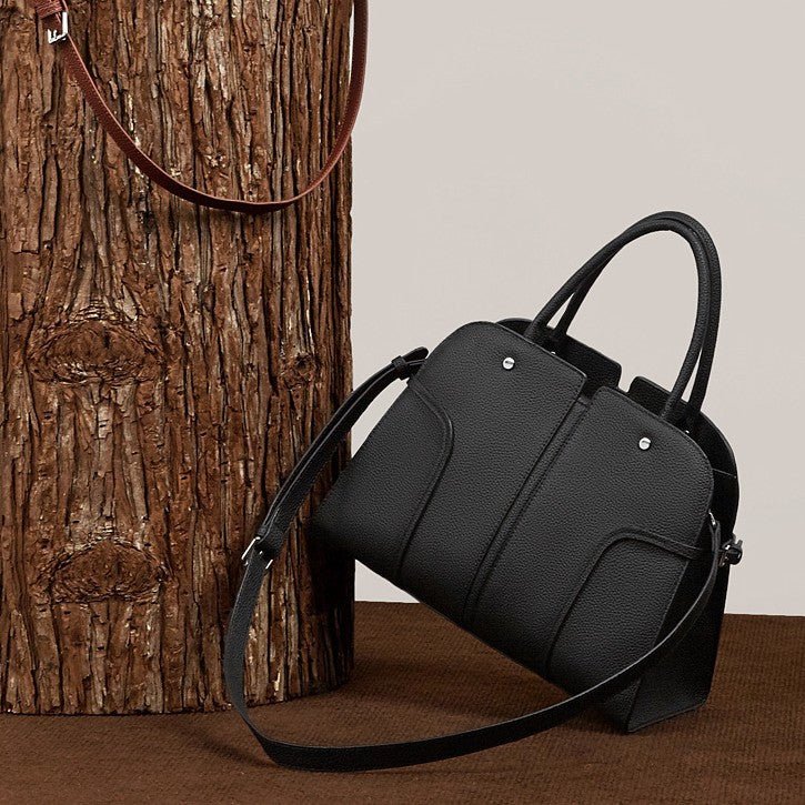 Winter New Arrival Large-capacity Womens First-layer Cowhide Bag - IVOIRART.COM