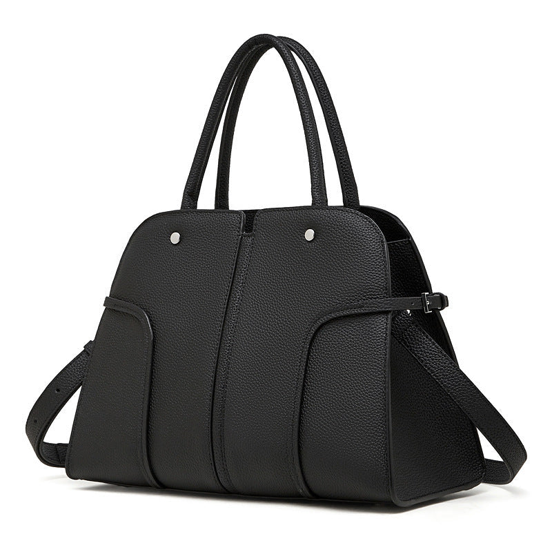 Winter New Arrival Large-capacity Womens First-layer Cowhide Bag - IVOIRART.COM