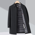Winter Warm Leisure Cold-proof Turn-down Collar Coat - IVOIRART.COM