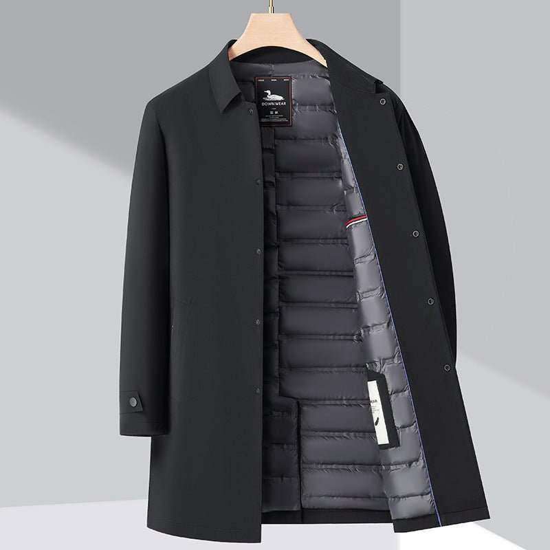 Winter Warm Leisure Cold-proof Turn-down Collar Coat - IVOIRART.COM