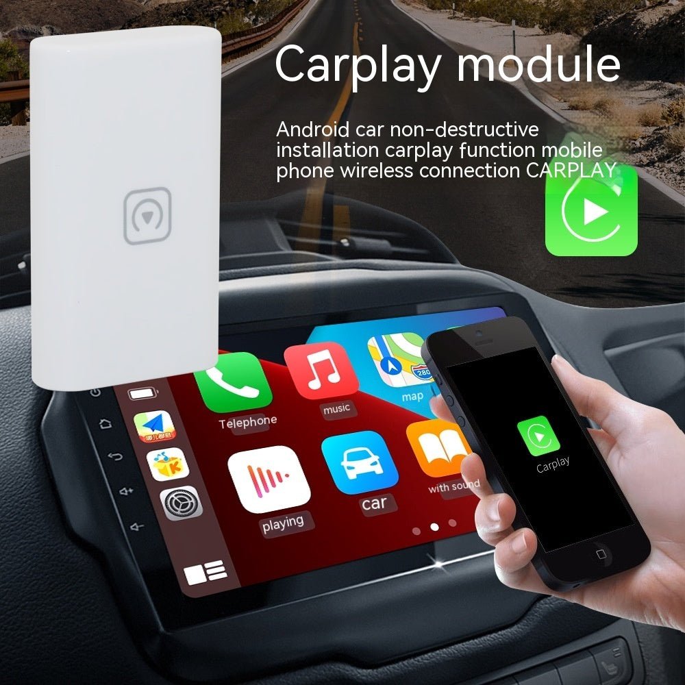 Wireless Carplay Module Adapter Mirror Projection Screen Android Car Machine - IVOIRART.COM