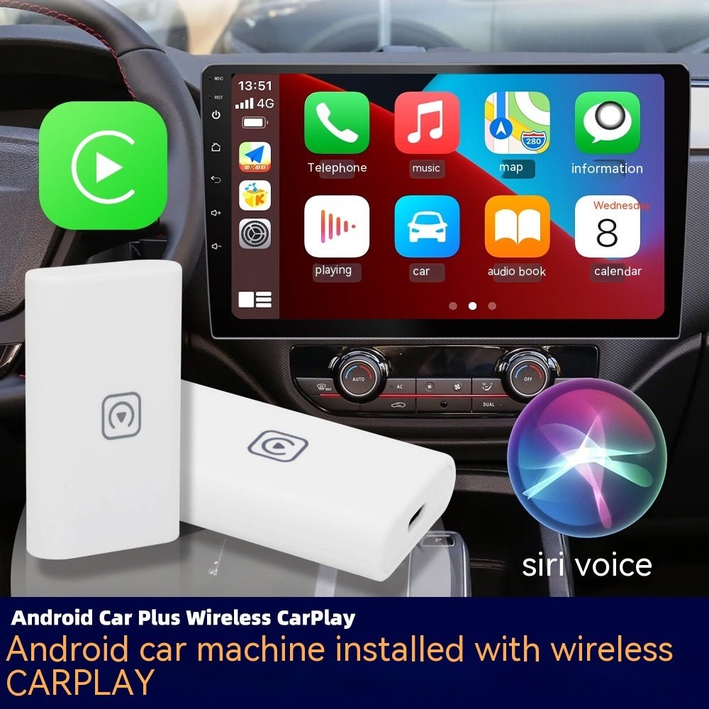 Wireless Carplay Module Adapter Mirror Projection Screen Android Car Machine - IVOIRART.COM