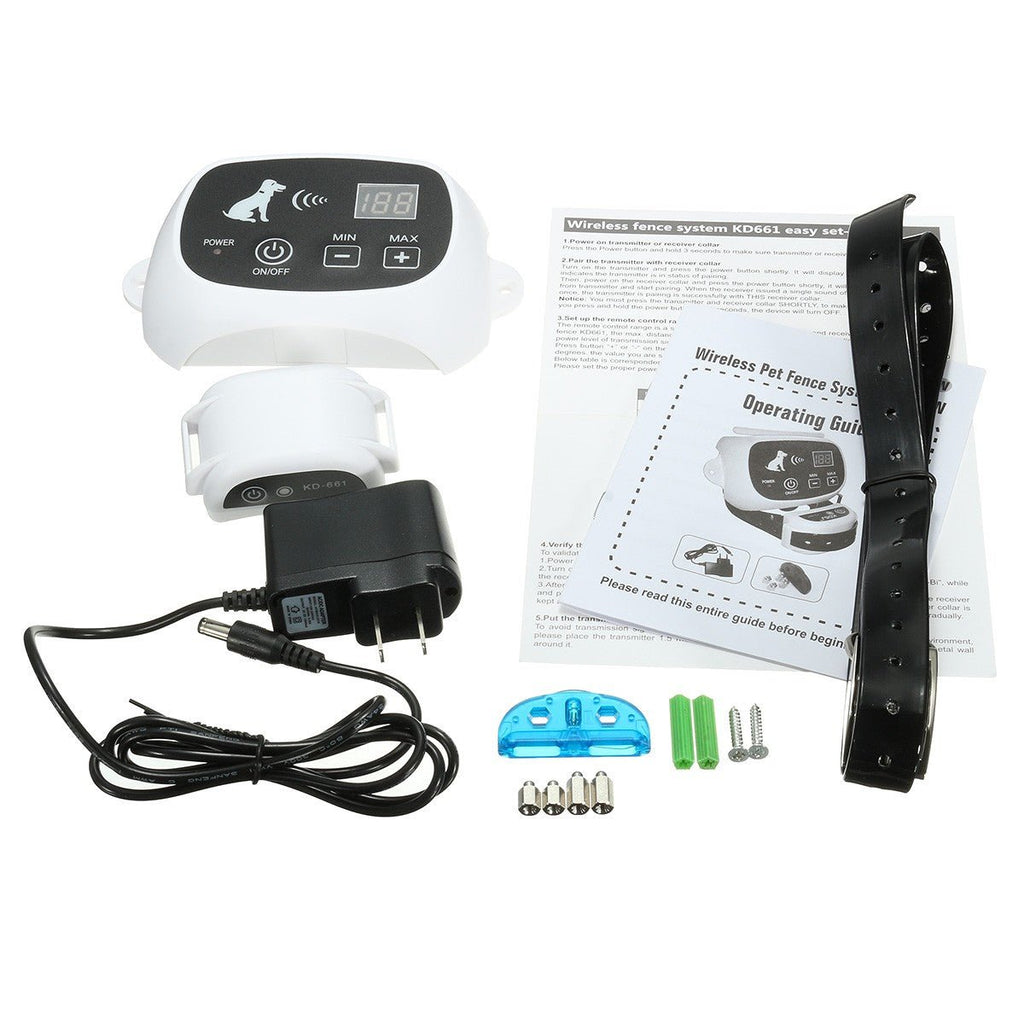 Wireless Electronic Pet Fence System - IVOIRART.COM