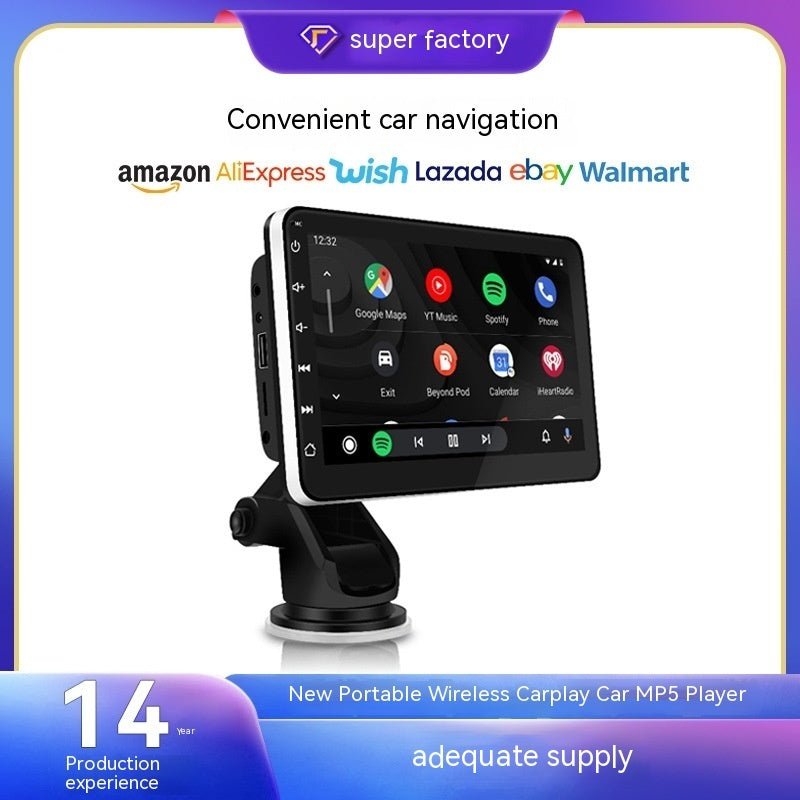 Wireless Player Bluetooth Reversing Image Car Navigator - IVOIRART.COM