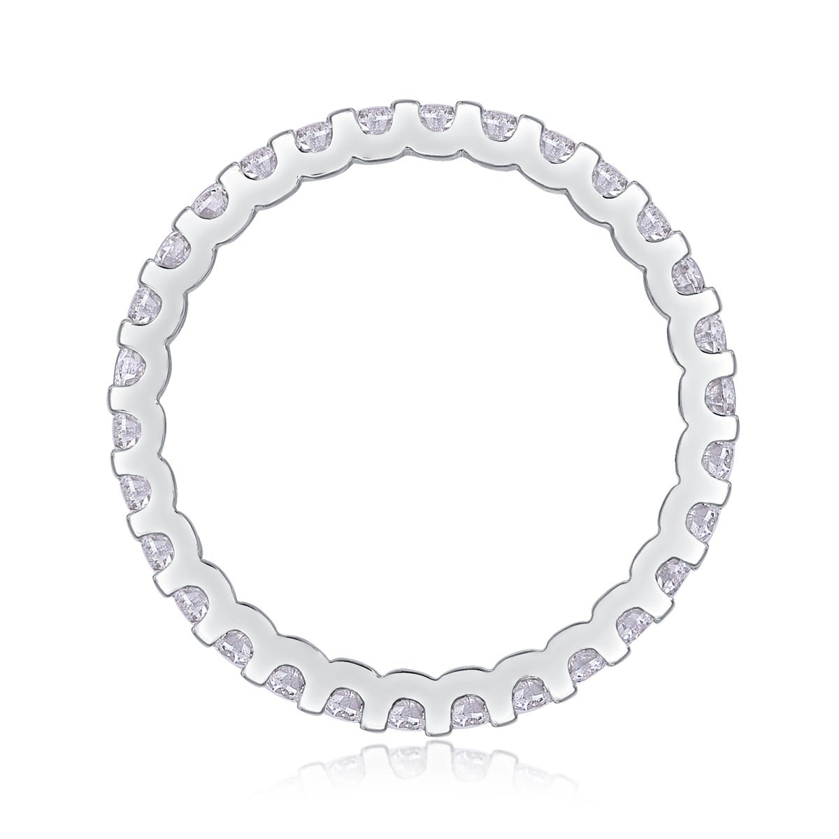 Wish - A Wedding Ring Set With Top-quality Moissanite S925 In Silver And Platinum-plated. The Ring Can Be Tested With A Diamond Pen - IVOIRART.COM