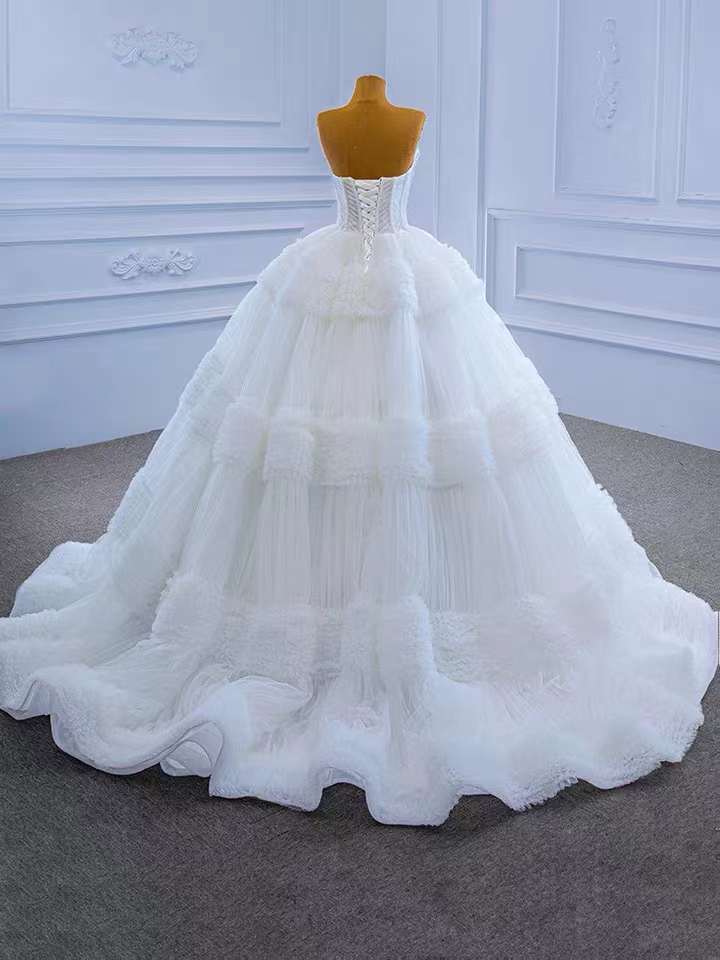 Women's Fashion Casual Pure Color Tube-top Large Pettiskirt - IVOIRART.COM