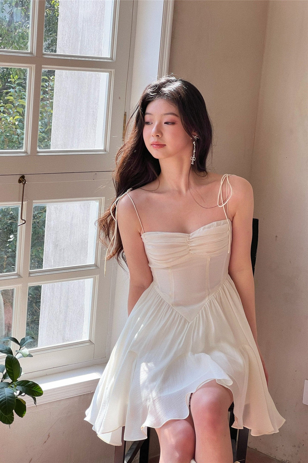 Women's Fashion Personality Suspender Skirt Dress - IVOIRART.COM
