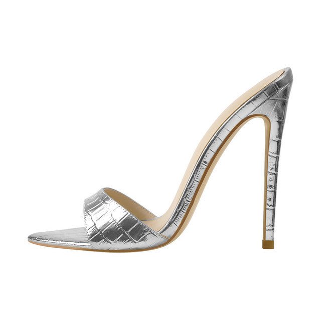 Women's Fashion Sandals Pointed Toe Stiletto Sandals - IVOIRART.COM