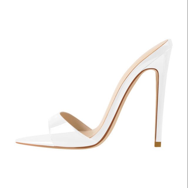 Women's Fashion Sandals Pointed Toe Stiletto Sandals - IVOIRART.COM