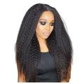 Women's Fashion T Type Head Cover Real Hair Wig - IVOIRART.COM