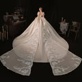 Women's Fashion Temperament Heavy-duty Trailing Bustier Dress - IVOIRART.COM