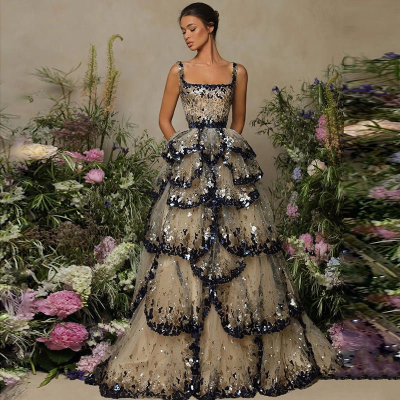 Women's High-end Luxury Puffy Dress Skirt - IVOIRART.COM