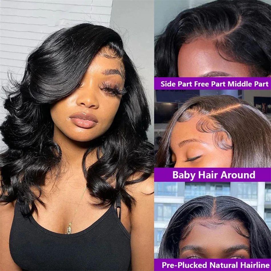 Women's Solid Color Transparent Lace Forehead Wig - IVOIRART.COM
