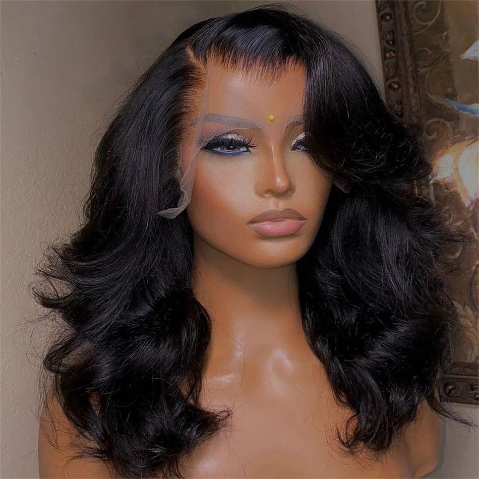 Women's Solid Color Transparent Lace Forehead Wig - IVOIRART.COM