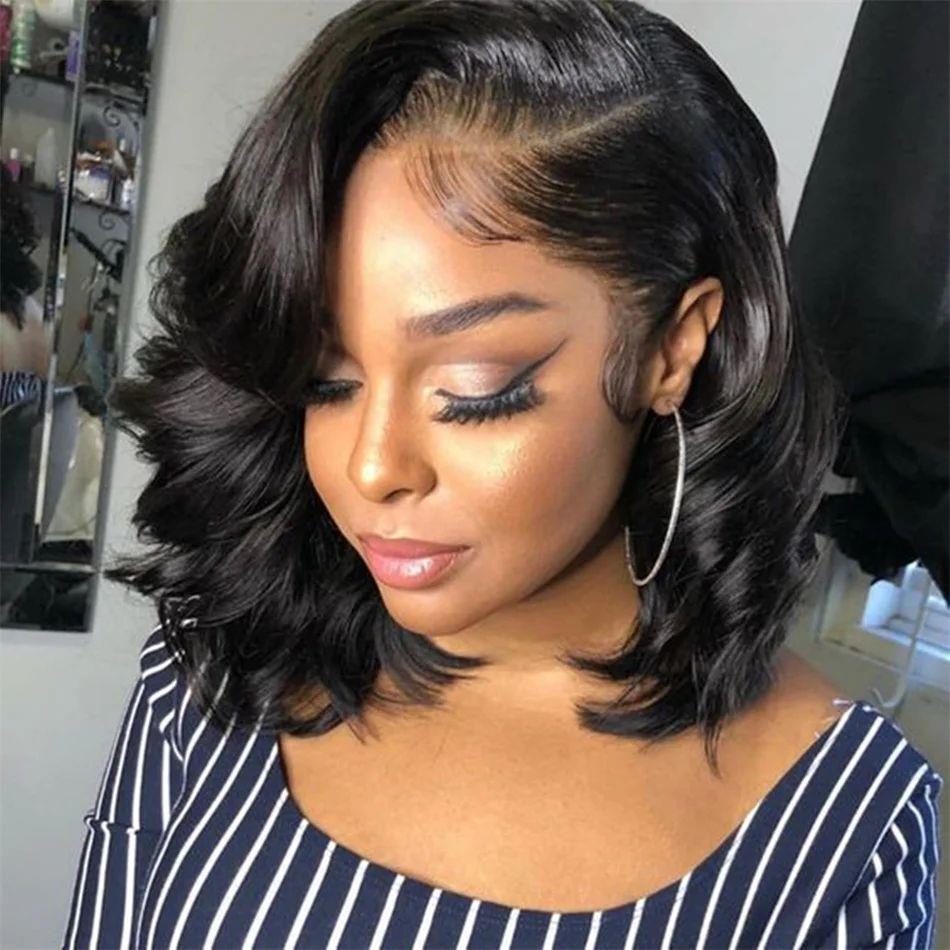 Women's Solid Color Transparent Lace Forehead Wig - IVOIRART.COM