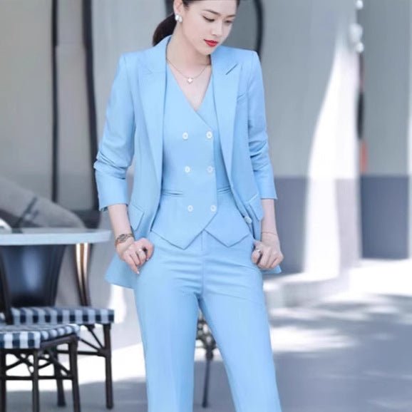 Women's Suit Commuter Drape Suit - IVOIRART.COM