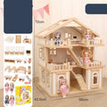 Wooden Children's Replica House Toy - IVOIRART.COM