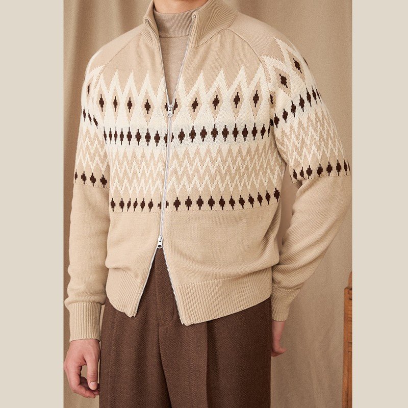 Wool Blend Ribbed Pattern Hemline Top - IVOIRART.COM