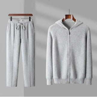 Wool Hooded Age-reducing Cashmere Loose Casual Sweater - IVOIRART.COM