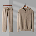 Wool Hooded Age-reducing Cashmere Loose Casual Sweater - IVOIRART.COM