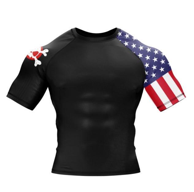 XM AMERICAN WARRIOR - T-shirt à Manches Longues et Manches Courtes - XMARTIAL - IVOIRART.COM