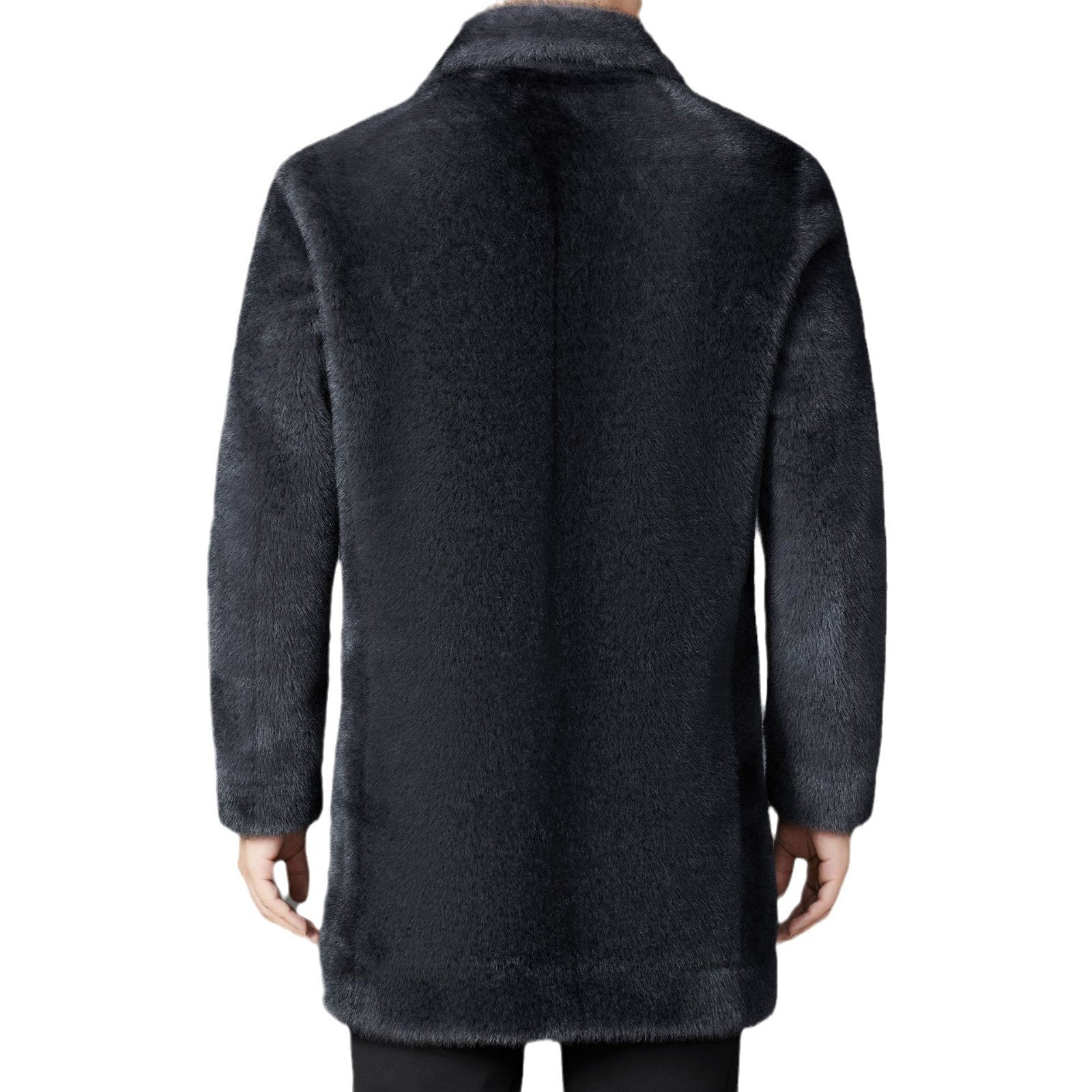 Xuelan Mink Fur Warm Coat On Both Sides - IVOIRART.COM