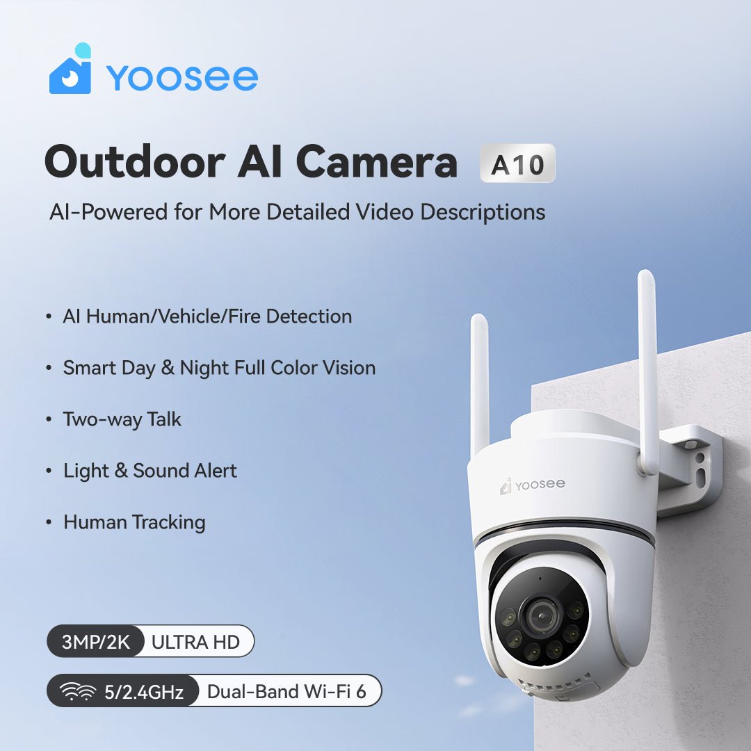 Yoosee AI Outdoor Camera - IVOIRART.COM