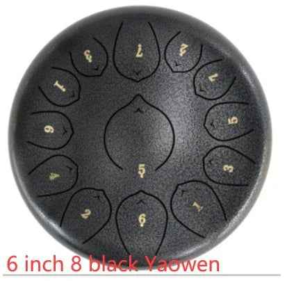 12 Inch Steel Drum for Children: Beginner Percussion Instrument - IVOIRART.COM
