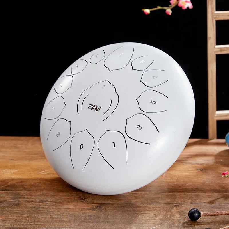 12 Inch Steel Drum for Children: Beginner Percussion Instrument - IVOIRART.COM