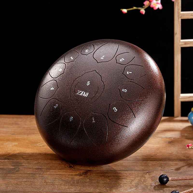 12 Inch Steel Drum for Children: Beginner Percussion Instrument - IVOIRART.COM