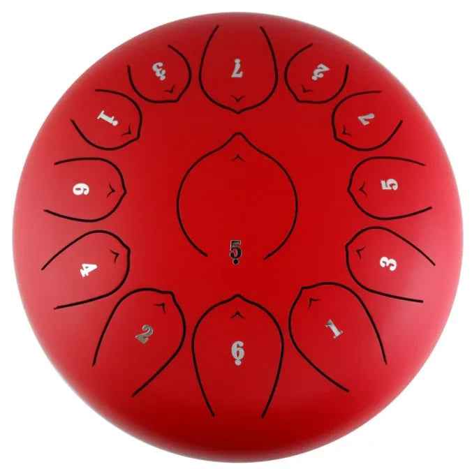 12 Inch Steel Drum for Children: Beginner Percussion Instrument - IVOIRART.COM
