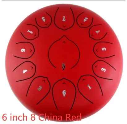 12 Inch Steel Drum for Children: Beginner Percussion Instrument - IVOIRART.COM